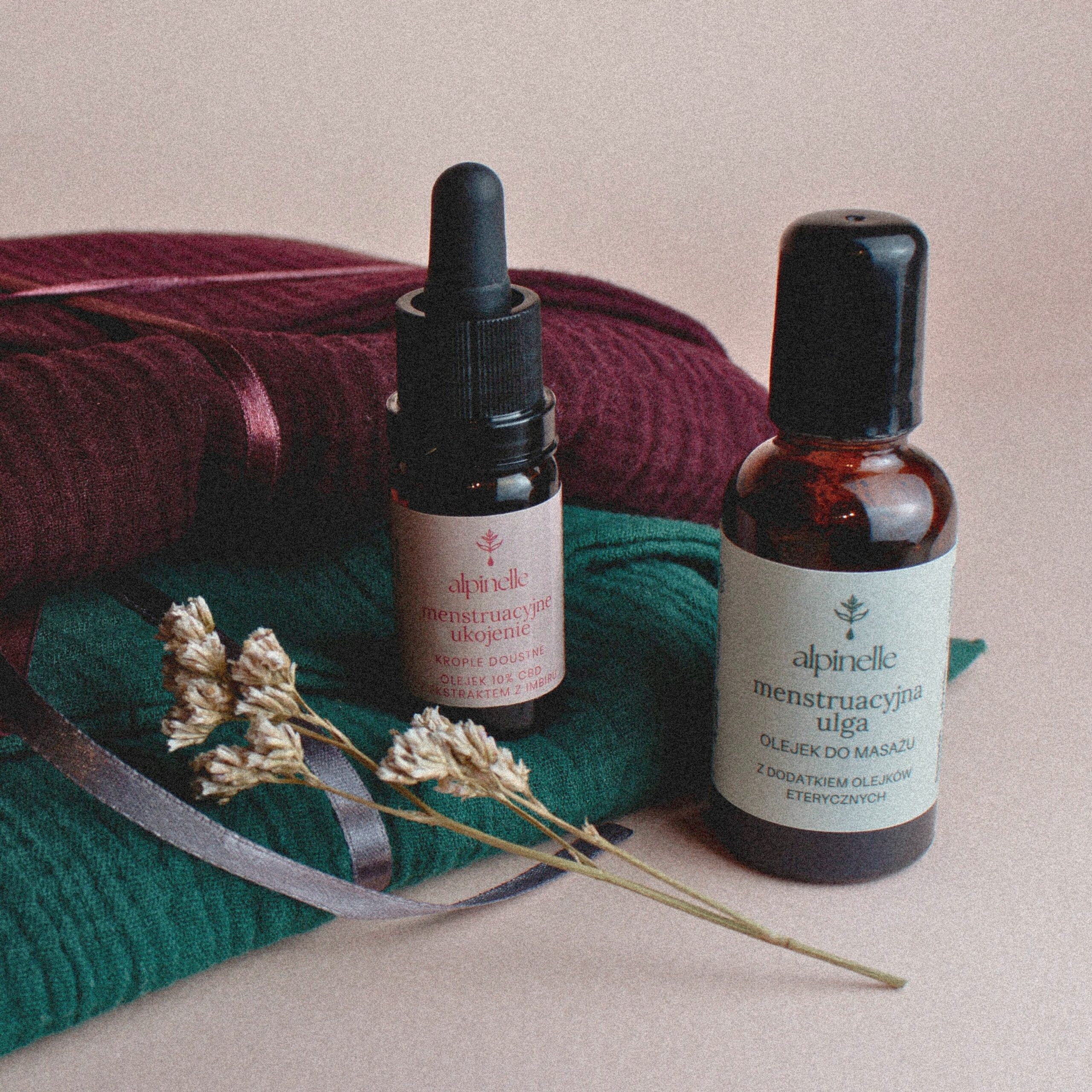 zestaw produktów Menstruacyjna Troska 1